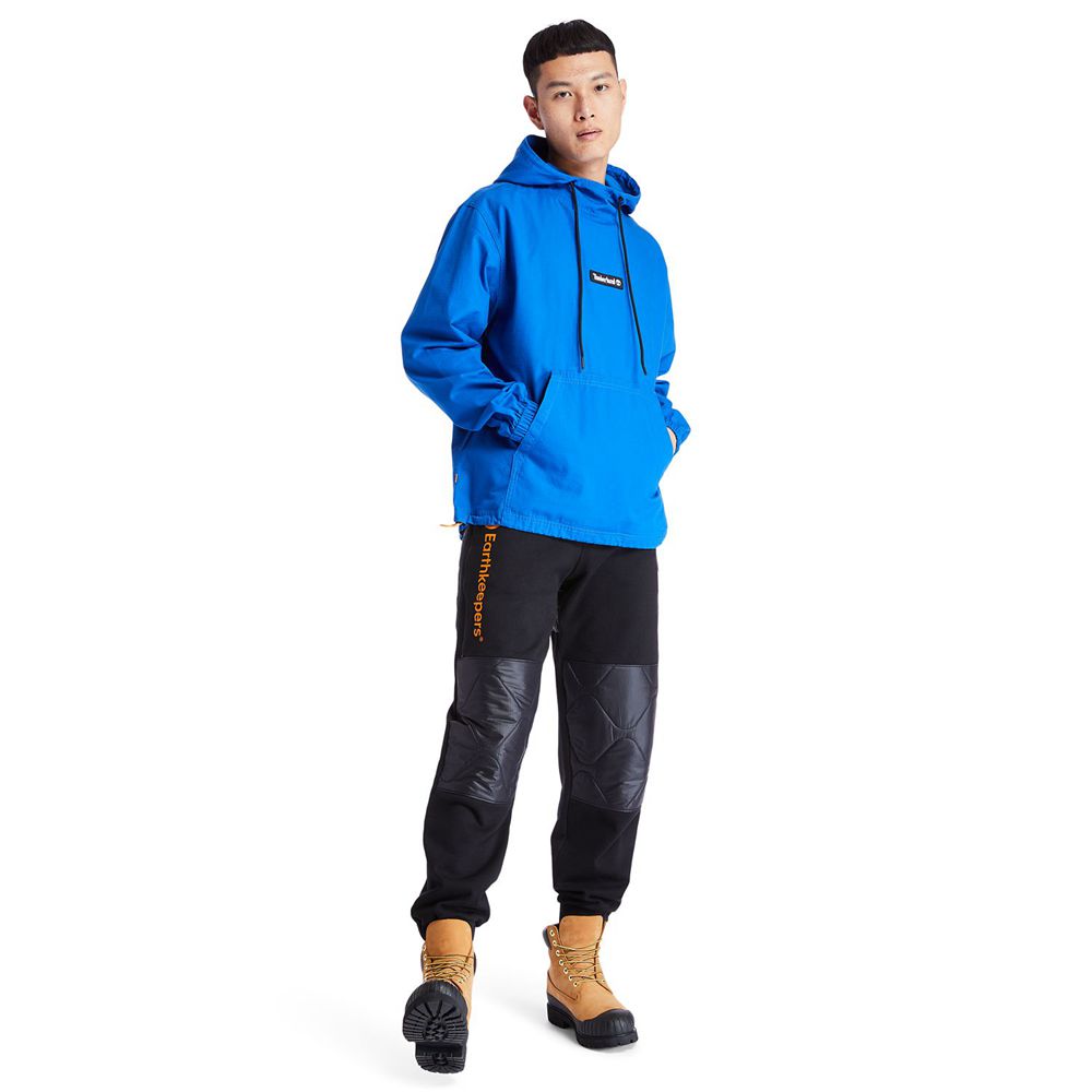 Moletom Masculino - Timberland Workwear Ripstop Hoodie - YZRFN3174 - Azuis